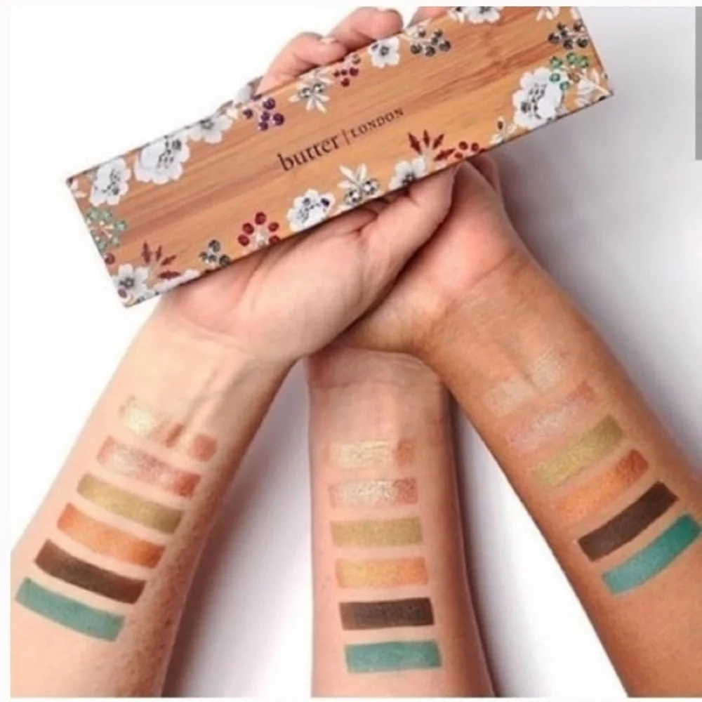 Butter London Natural Goddess Floral Eyeshadow Palette 6 Shades